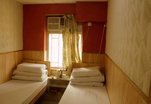 몽콕 스트리트 야경 이미지