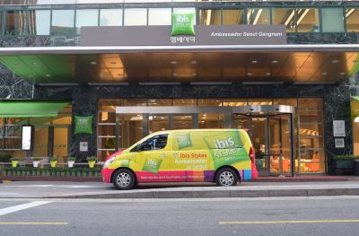 ホテル周辺 イビス スタイルズ アンバサダー ソウル カンナムの写真