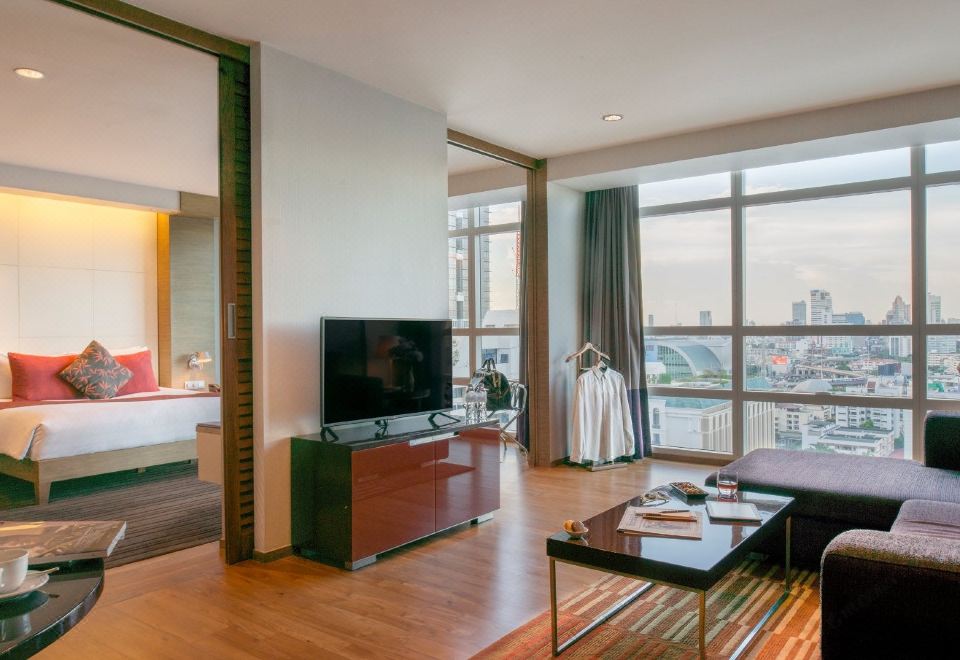 풀먼 방콕 킹 파워의 호텔 외관