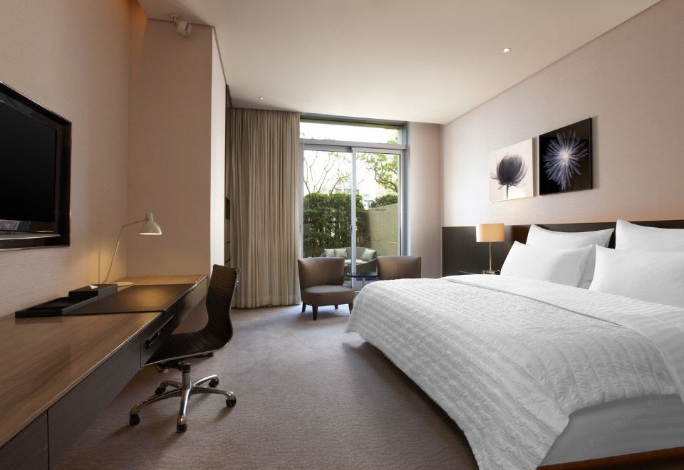 르 메르디앙 타이베이의 세련된 인테리어