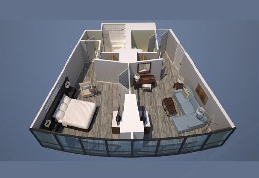 메리어트 내부 전경