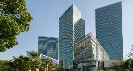 Kerry Hotel Pudong Shanghai Отели рядом с достопримечательностью «Shanghai New International Expo Centre»