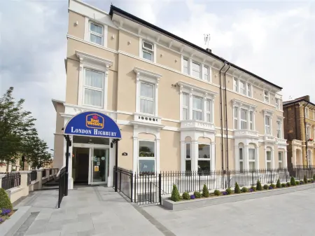 Best Western London Highbury Отели рядом с достопримечательностью «Коппер-Бокс»