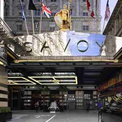 The Savoy Hotel Exterior