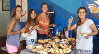 Restaurant Blue Hostel Photo