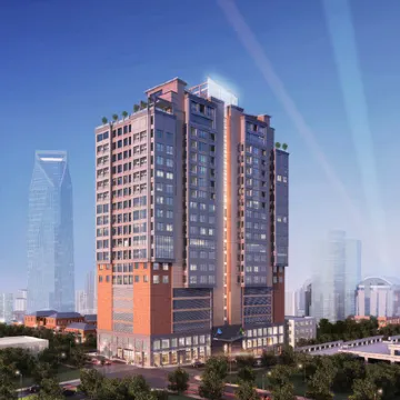 ไฮแอท เพลส ชาร์ลอตต์ ดาวน์ทาวน์ โรงแรมใกล้The Bank of America Stadium