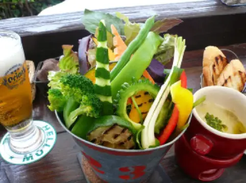 Island vegetable cafe Re:Hellow BEACH