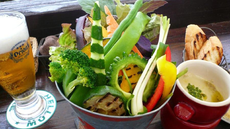 Island vegetable cafe Re:Hellow BEACH