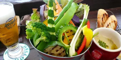 Island vegetable cafe Re:Hellow BEACH