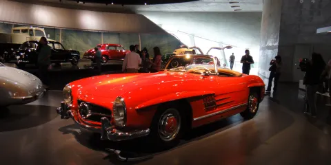 德國梅賽德斯-賓士博物館+威廉瑪動植物園+王宮廣場+保時捷博物館