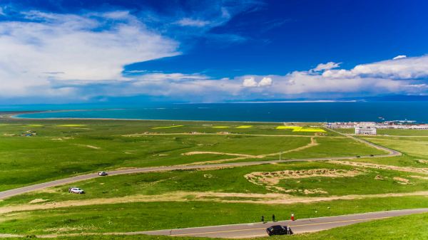 Qinghai Lake Erlangjian Scenic Area