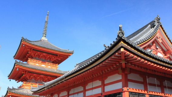 京都金閣寺+清水寺+伏見稻荷大社【京都和風古韻一日遊】