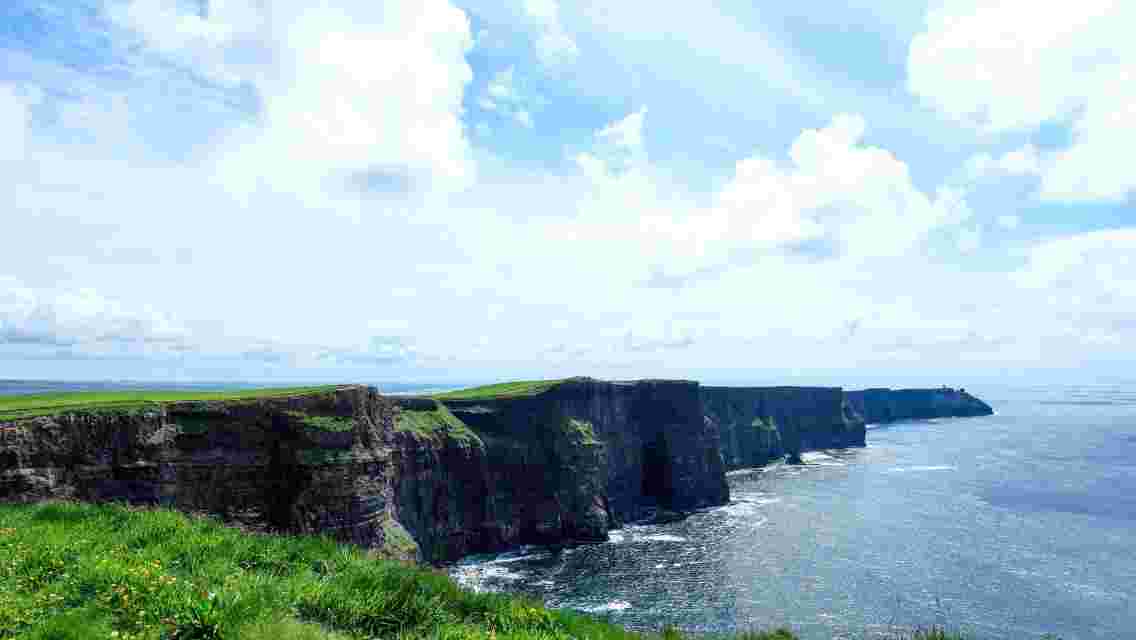 ทัวร์ไอร์แลนด์หน้าผา Moher + Galway + อุทยานแห่งชาติ Connemara สามวัน