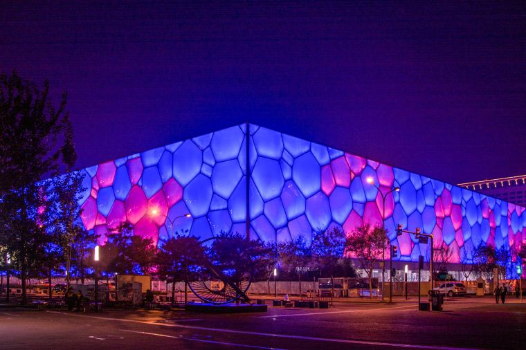 The Water Cube in Beijing
