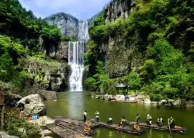 Liu Bowen's Hometown Scenic Area Baizhangji Fall