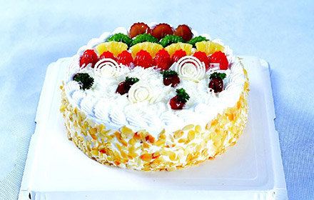 荔香园动物奶油生日蛋糕(车站店)