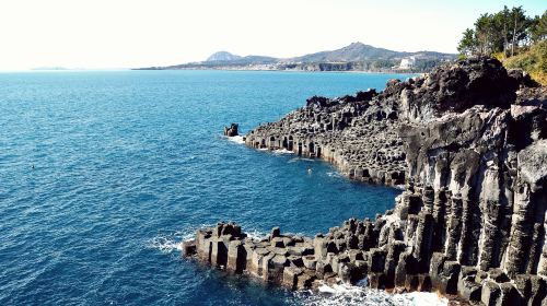 Daepo Jusangjeolli Cliff