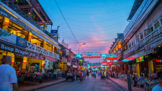 ตลาดกลางคืนนครวัด