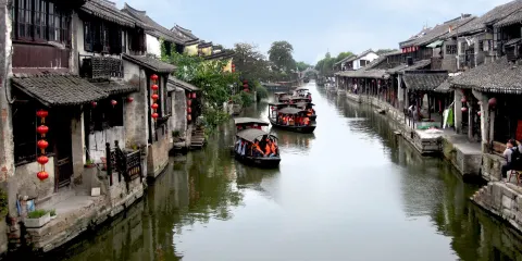 嘉善西塘風景區+嘉興烏鎮+烏鎮西柵景區+西柵夜遊 純玩一日遊