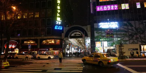 狸小路商店街