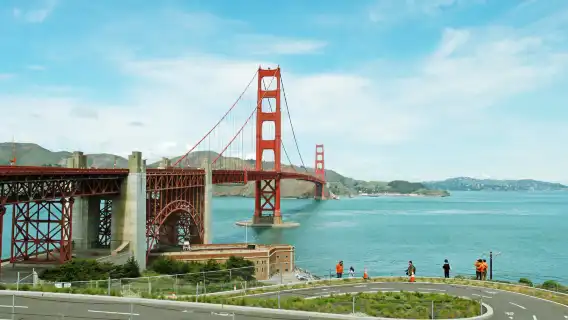 美國舊金山聯合廣場+金門大橋+舊金山藝術宮+漁人碼頭一日遊