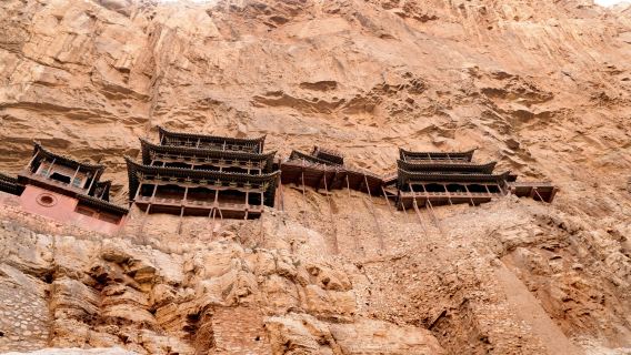 Departing from Datong, Hengshan Xuankong Temple and Yingxian Wooden Pagoda Private Guided One-Day Tour