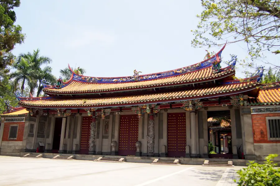 Le temple de Confucius à Taipei