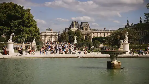 法國巴黎羅浮宮+杜樂麗花園+埃菲爾鐵塔一日遊 行程可調整