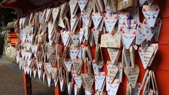 日本京都奈良嵐山一日遊奈良公園伏見稻荷大社體驗嵐山小火車