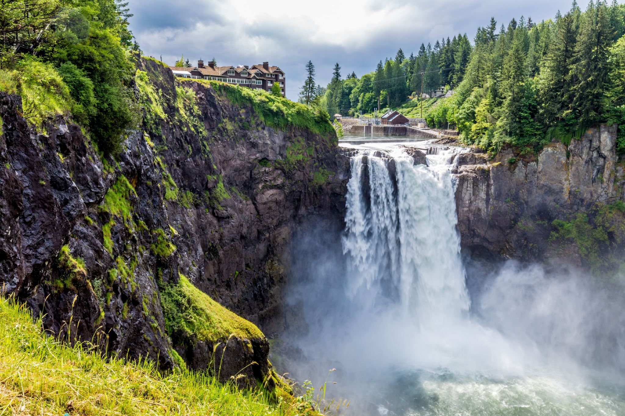 Tour giornaliero alle Cascate di Snoqualmie e Leavenworth da Seattle
