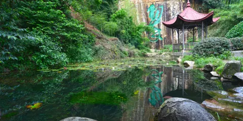 莫干山風景區-滴翠潭