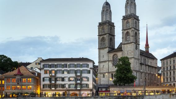 Chapel Bridge + Lucerne Old Town + Lake Lucerne + Dying Lion Statue + Mount Pilatus