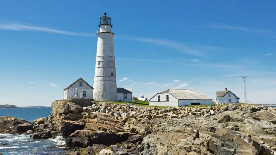 Little Brewster Island and Lighthouse