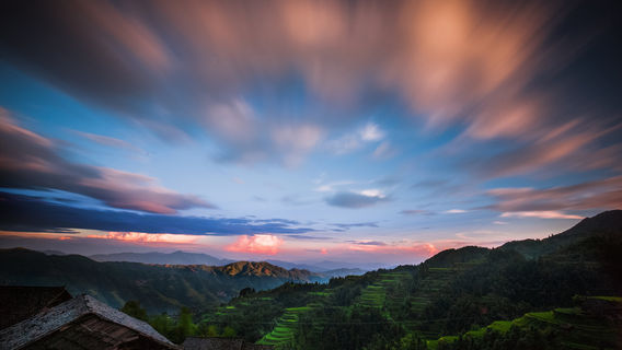 Sunset Sightseeing in Liping