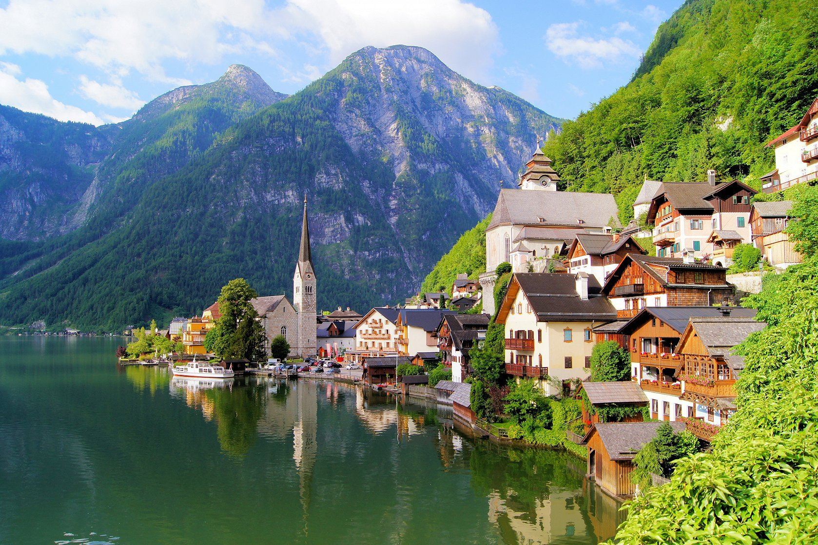 Excursión de un día al pueblo de Hallstatt desde Viena, Austria (con opción de crucero)