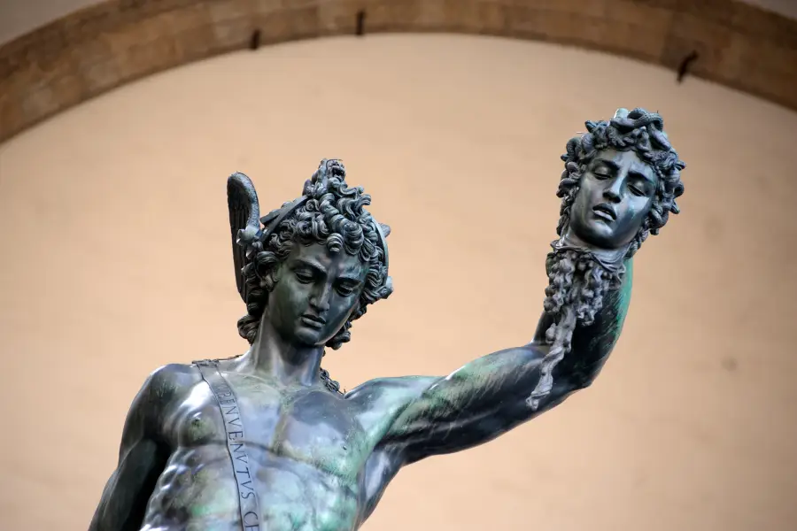 Perseus with the head of Medusa