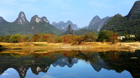 Yulong River attraction in Guilin