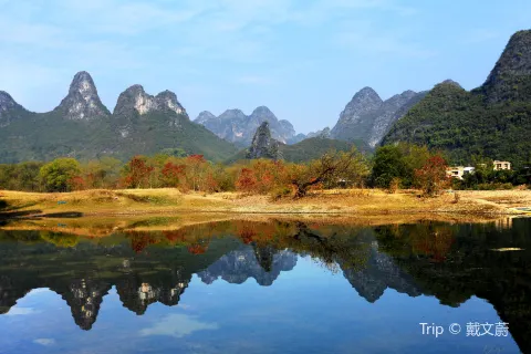 옥룡강(위룽강) 관광지
