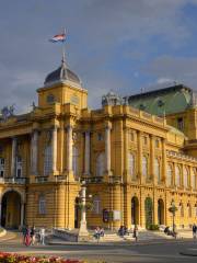Kroatisches Nationaltheater in Zagreb