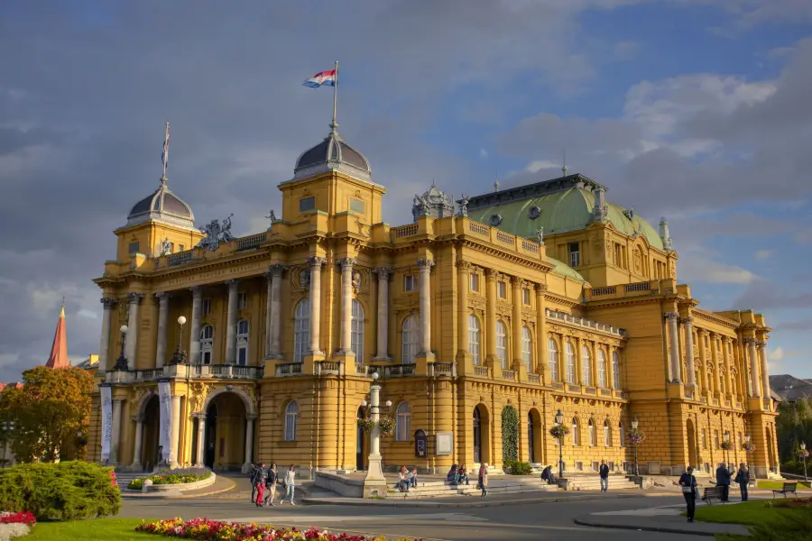 Croatian National Theatre in Zagreb