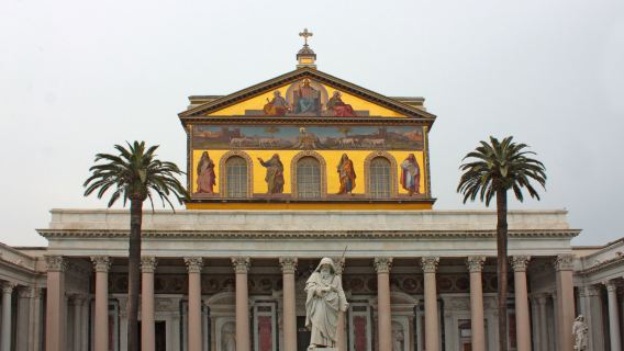 Colosseum + Lengkungan Konstantinus + Forum Spanyol + Basilika Santo Paulus