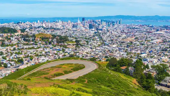 美國舊金山聯合廣場+金門大橋+舊金山藝術宮+漁人碼頭一日遊