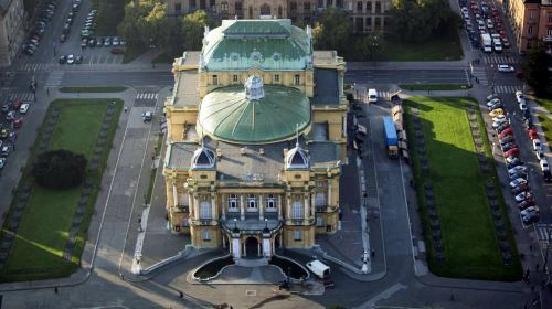 Croatian National Theatre in Zagreb