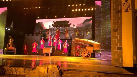 Archaic Rhyme Of Zhenyuan Dance Performance