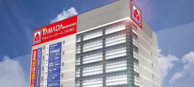 Shopping itineraries in YAMADA DENKI(LABI 1 Nihon Sohonten(head 