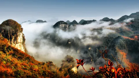 Youshan River Scenic Area attraction in Bijie