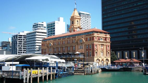 Queen Street, Parnell Rose Garden, Marina Building, Church Bay (New Zealand)