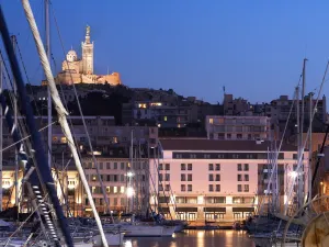 Basilica of Notre-Dame-of-la-Garde at Marseille