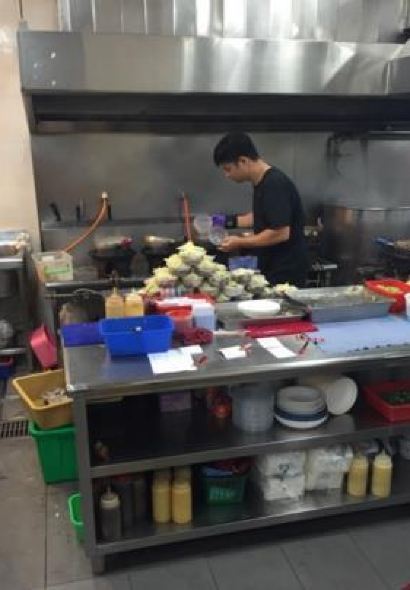 香味海產粥脆皮臭豆腐