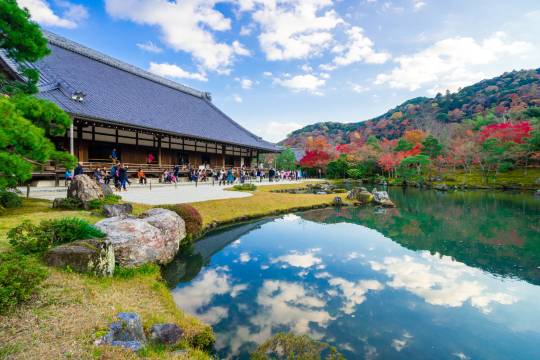 Kyoto Sanzen-in + Kifune Shrine + Arashiyama + Tenryu-ji Temple + Okouchi Sanso one-day tour
